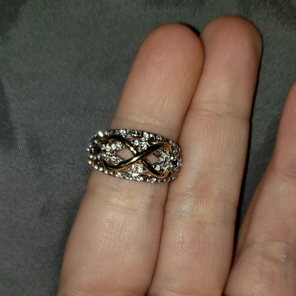 Luxury Fashion two tone ring